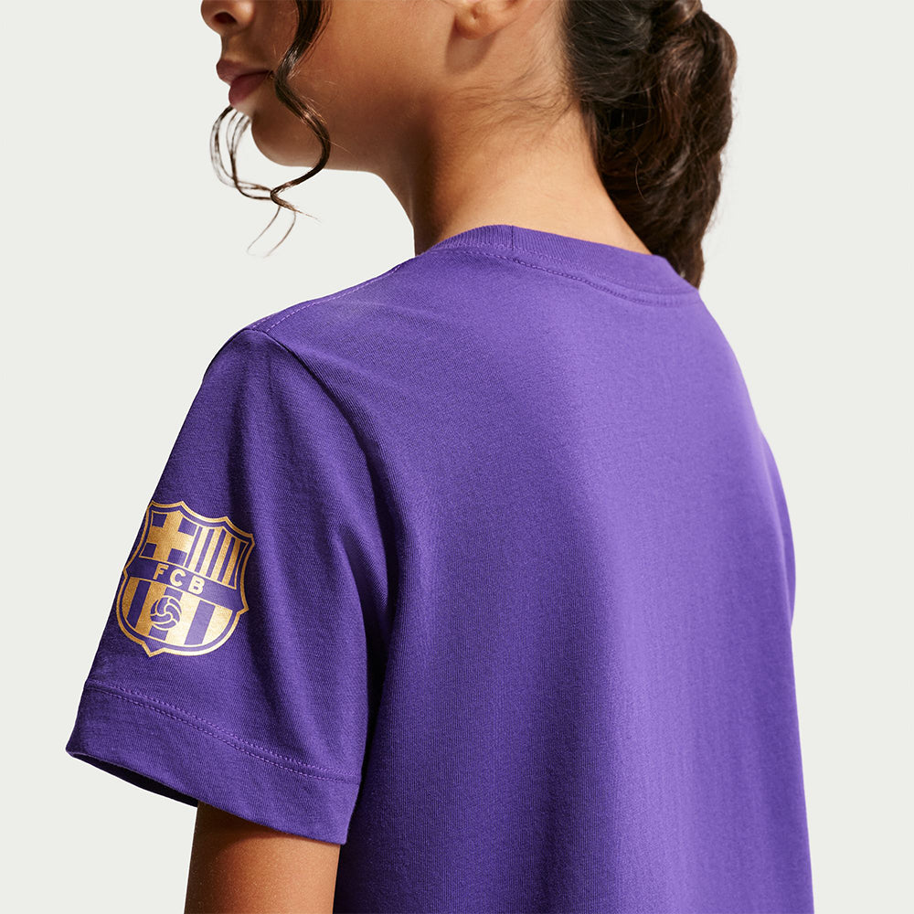 NIKE FC Barcelona Away Kids Football T-Shirt - Supersports Thailand Supersports Thailand