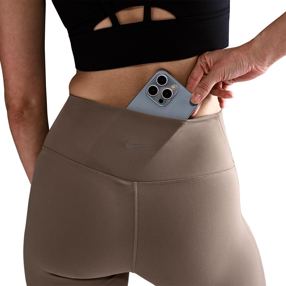 NIKE One Seamless Front High-Waisted กางเกงเลกกิ้งออกกำลังกายผู้หญิง