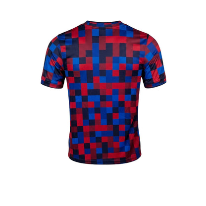 NIKE FC Barcelona Home Pre-Match เสื้อฟุตบอลผู้ชาย