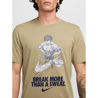 Nike Basketball Quote Shirts Nike Dri-FIT Fitness Men T-Shirt Grey