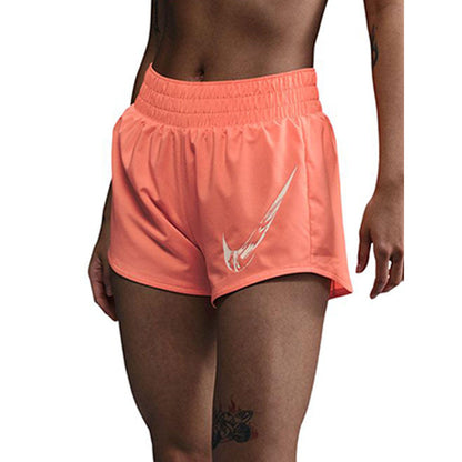 NIKE One Dri-FIT Mid-Rise Graphic Women's Running Shorts