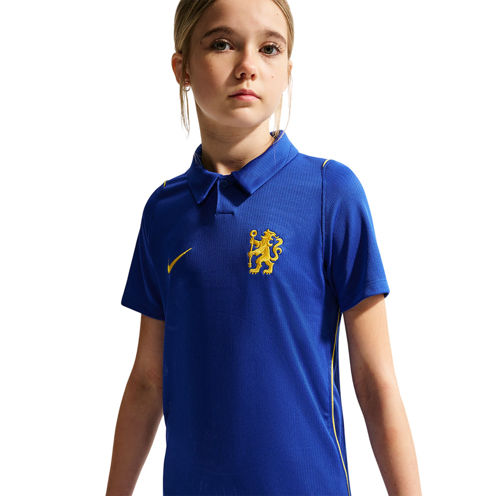 NIKE เสื้อแข่งเด็กทีมเชลซี ชุดเหย้า เกรด Stadium ฤดูกาล 2026/27
