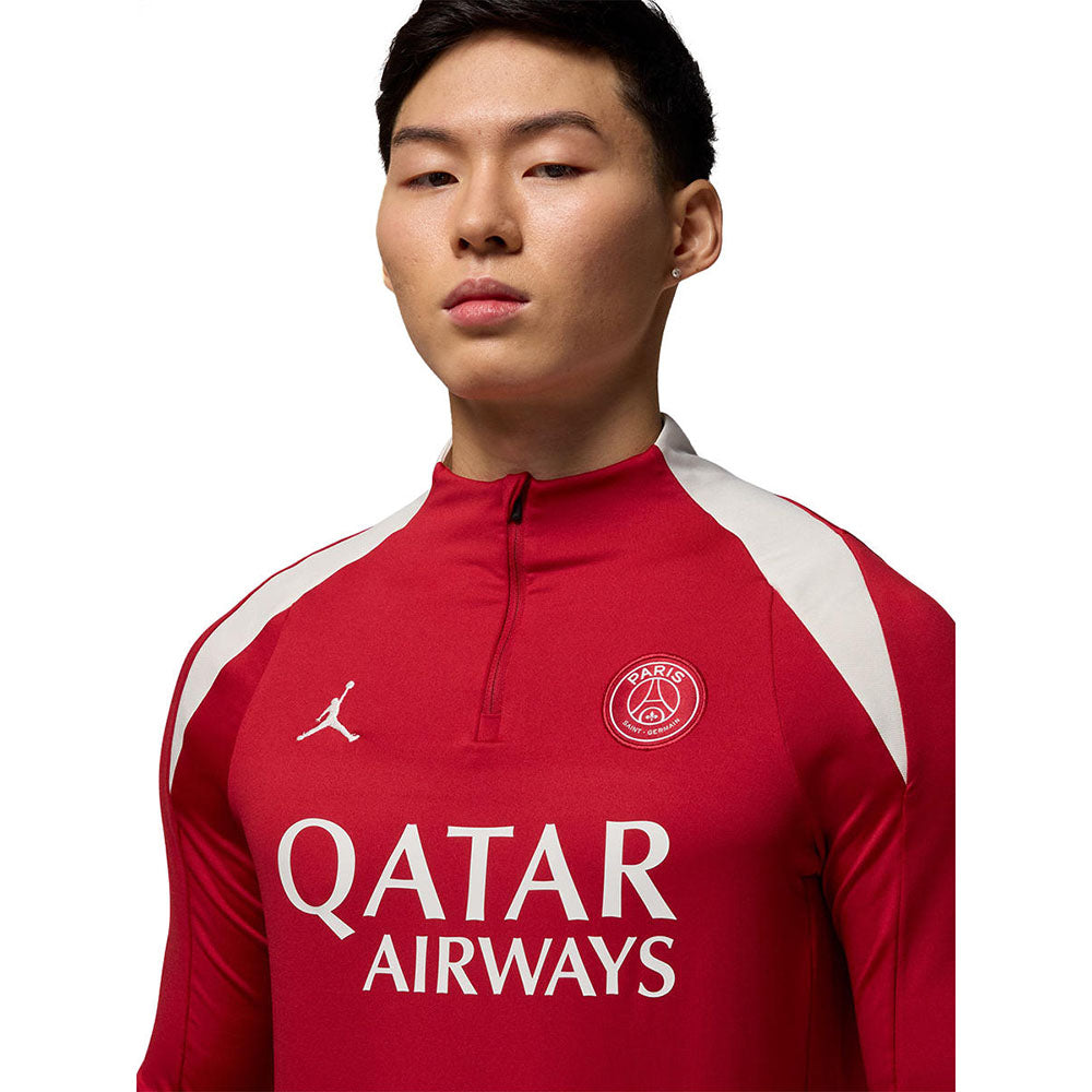 NIKE เสื้อแข่งผู้ชายทีมปารีแซ็ง-แฌร์แม็ง Drill ชุดที่สี่