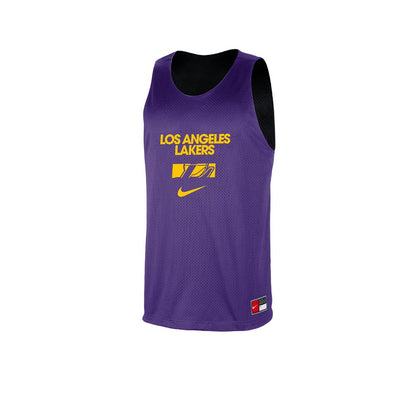 NIKE Los Angeles Lakers Courtside เสื้อกล้ามบาสเกตบอลผู้ชาย