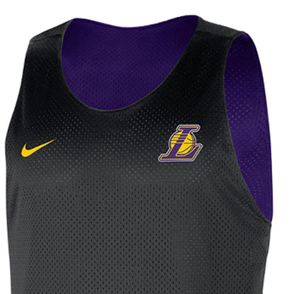 NIKE Los Angeles Lakers Courtside เสื้อกล้ามบาสเกตบอลผู้ชาย