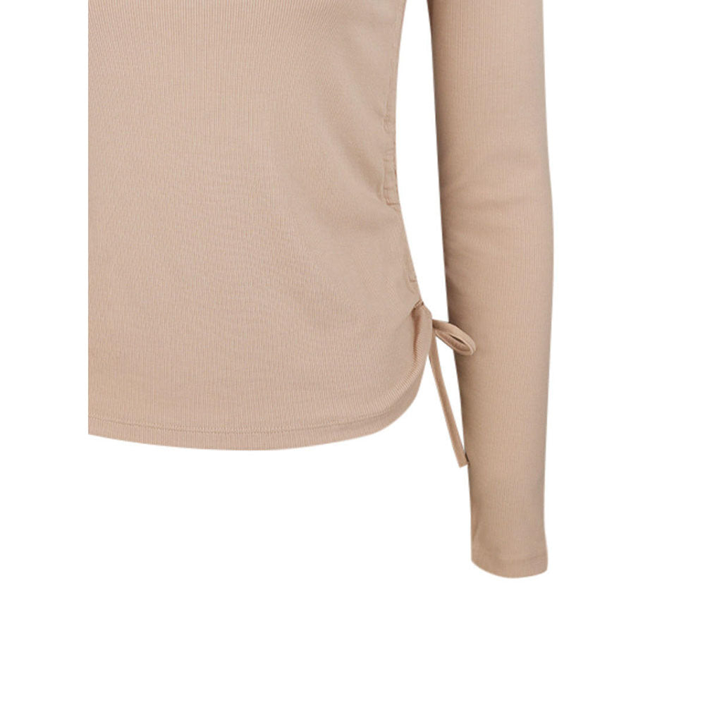 NIKE Sportswear Ribbed Long-Sleeve Cropped Women's Sweatshirt