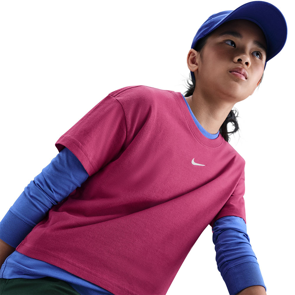 NIKE Sportswear Essential Girls T-Shirt - Supersports Thailand