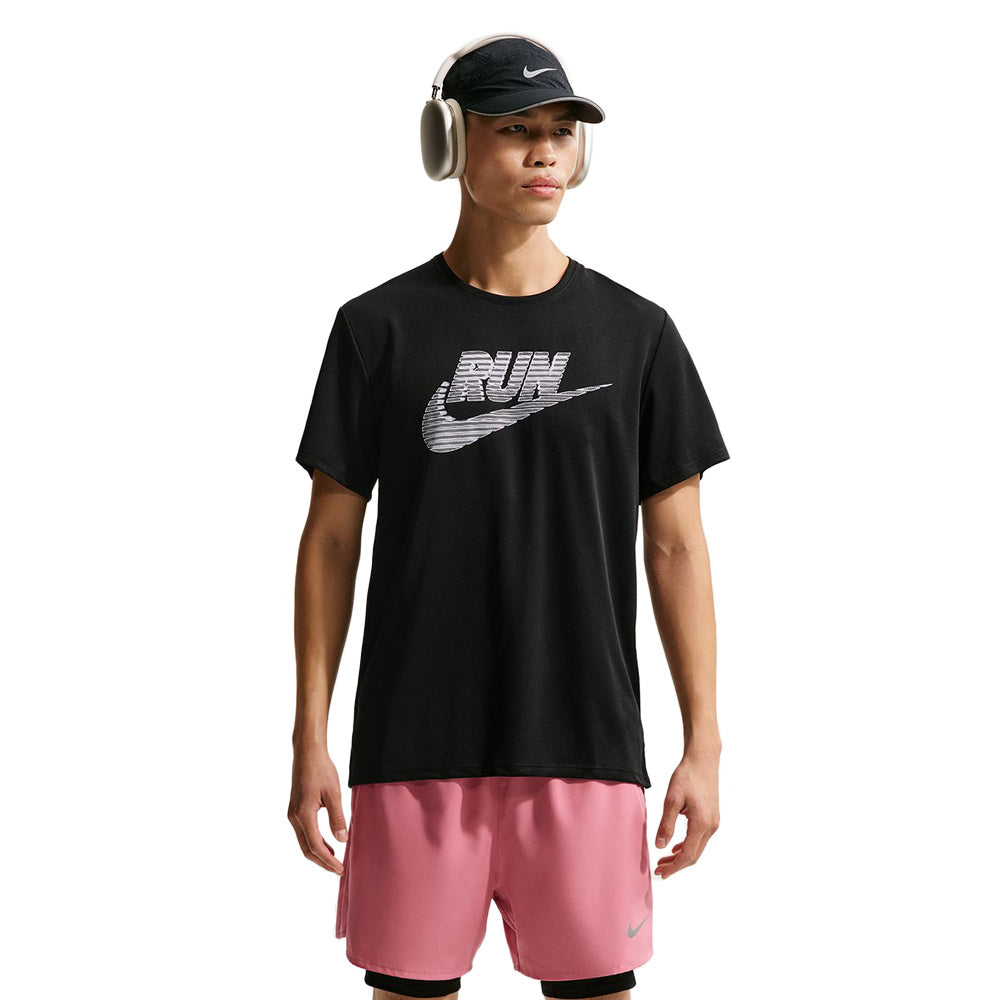 NIKE Miler Dri-FIT UV Protection Men's Running T-Shirt - Supersports Thailand
