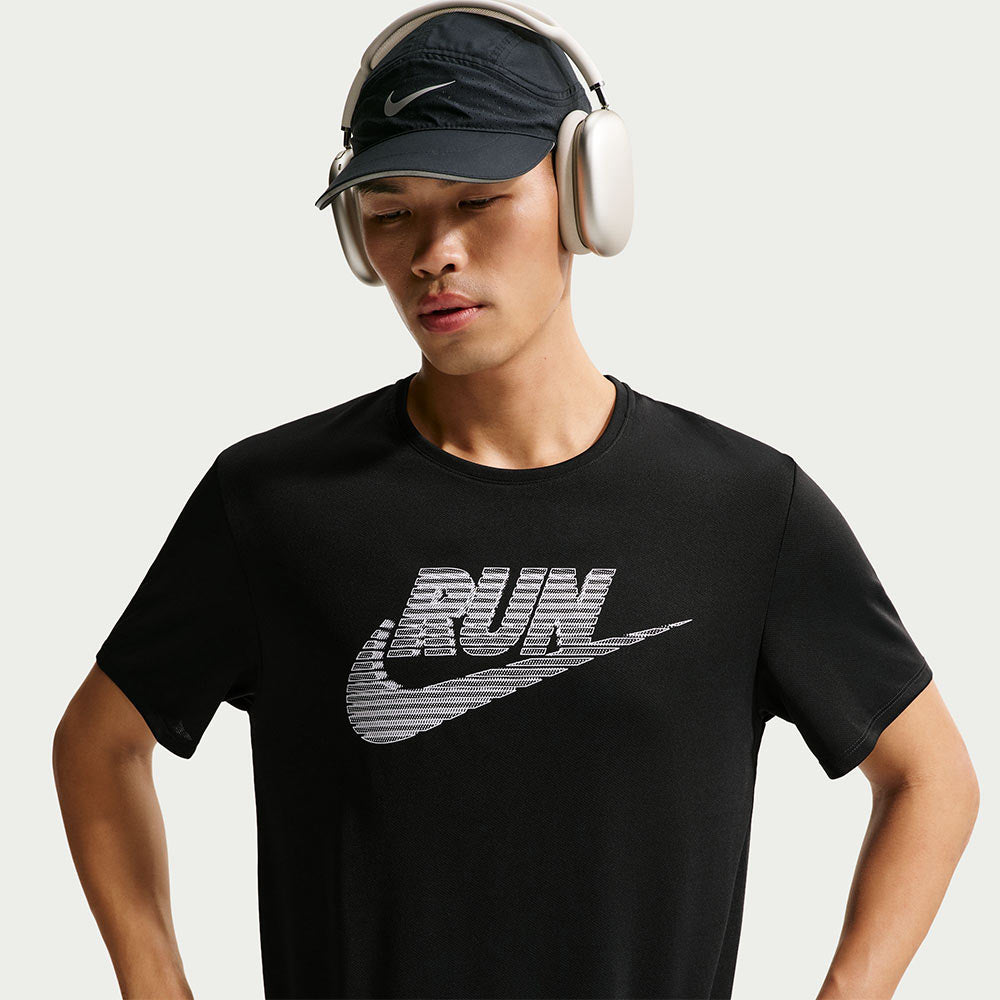 NIKE Miler Dri-FIT UV Protection Men's Running T-Shirt - Supersports Thailand