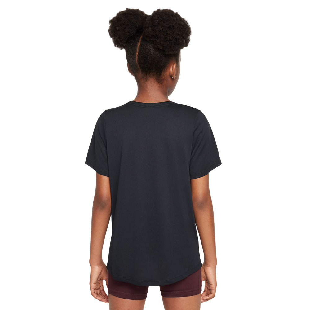 NIKE One Fitted เสื้อยืดเด็กผู้หญิง