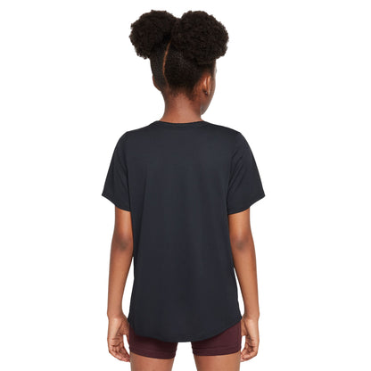 NIKE One Fitted เสื้อยืดเด็กผู้หญิง