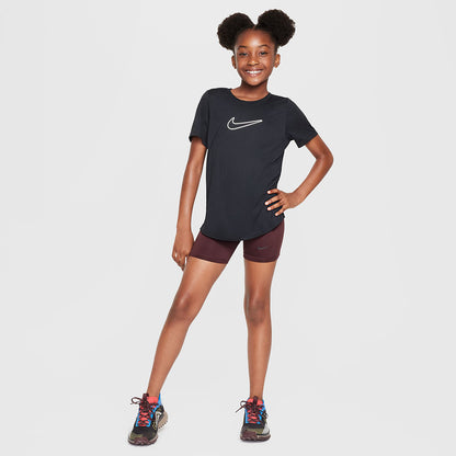 NIKE One Fitted เสื้อยืดเด็กผู้หญิง