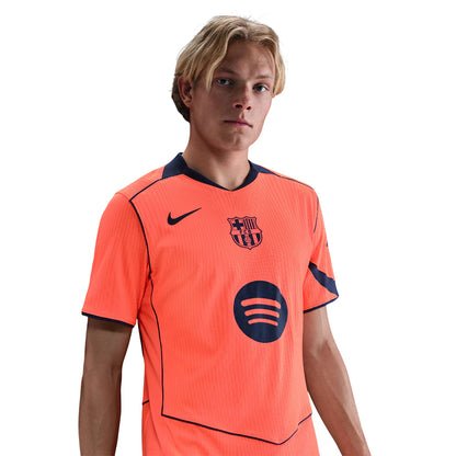 NIKE เสื้อแข่งผู้ชายทีมบาร์เซโลน่า ชุดที่สาม เกรด Match ฤดูกาล 2025/26