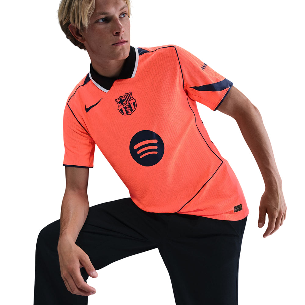 NIKE เสื้อแข่งผู้ชายทีมบาร์เซโลน่า ชุดที่สาม เกรด Match ฤดูกาล 2025/26