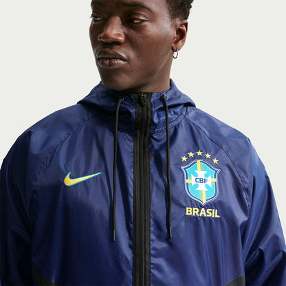 NIKE Brazil Dri-FIT Anthem Men's Football Jacket - Supersports Thailand