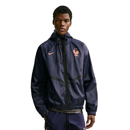 NIKE FFF (France) Anthem เสื้อแจ็คเก็ตผู้ชาย