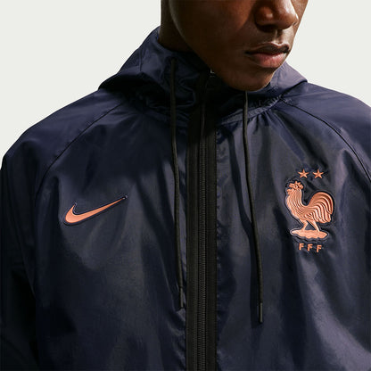 NIKE FFF (France) Anthem เสื้อแจ็คเก็ตผู้ชาย