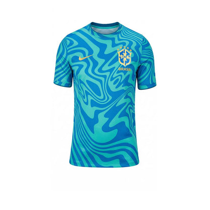 NIKE Brazil Academy Pro Pre-Match Men's Football T-Shirt - Supersports Thailand