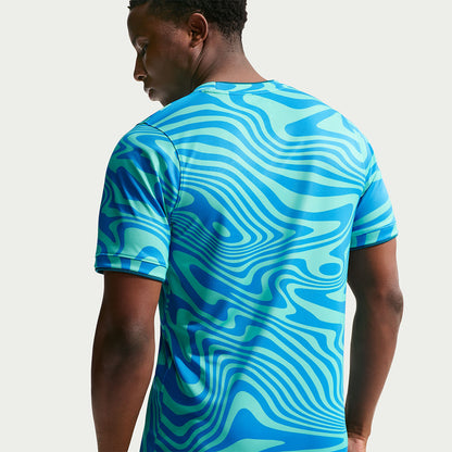 NIKE Brazil Academy Pro Pre-Match Men's Football T-Shirt - Supersports Thailand