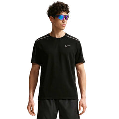 NIKE Dri-Fit Miler UV Protection Men's Running T-Shirt - Supersports Thailand