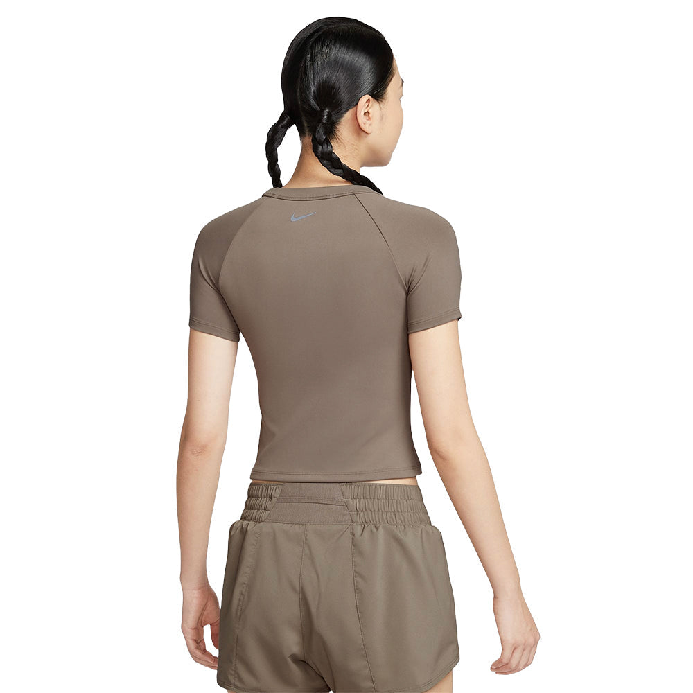 NIKE Dri-FIT One Fitted Cropped Women's Training T-Shirt - Supersports Thailand Supersports Thailand