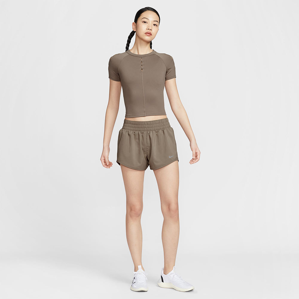 NIKE Dri-FIT One Fitted Cropped Women's Training T-Shirt