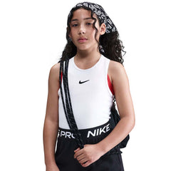 NIKE Pro Fleece กางเกงออกกำลังกายขาสั้นเด็กผู้หญิง