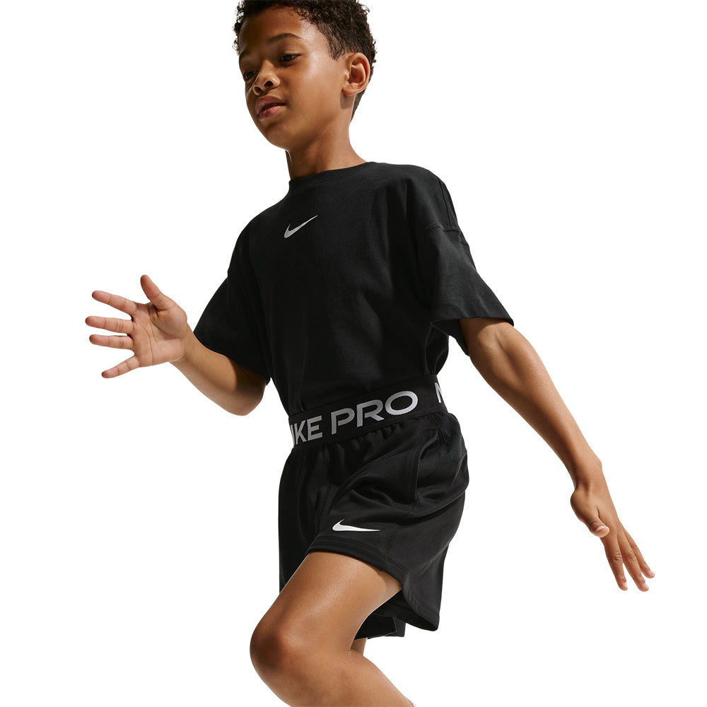 NIKE Pro กางเกงออกกำลังกายขาสั้นเด็กผู้ชาย Supersports Thailand