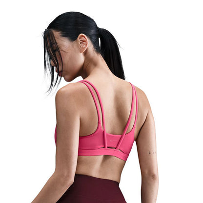 NIKE Zenvy Strappy Light-Support Padded สปอร์ตบราผู้หญิง