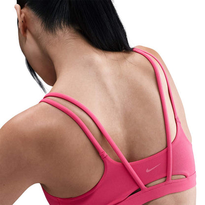 NIKE Zenvy Strappy Light-Support Padded สปอร์ตบราผู้หญิง