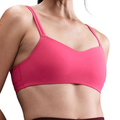 NIKE Zenvy Strappy Light-Support Padded สปอร์ตบราผู้หญิง