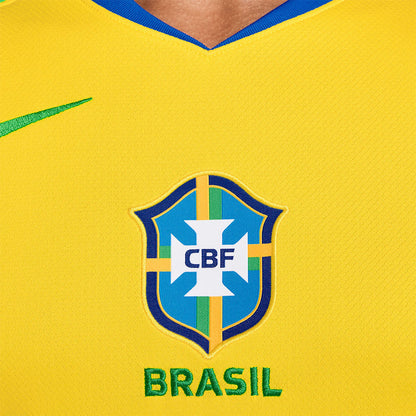NIKE เสื้อแข่งผู้ชายทีมฟุตบอลหญิงทีมชาติบราซิล ชุดเหย้า เกรด Stadium ฤดูกาล 2025/26