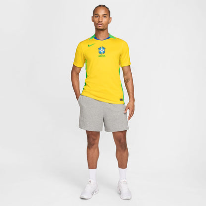 NIKE เสื้อแข่งผู้ชายทีมฟุตบอลหญิงทีมชาติบราซิล ชุดเหย้า เกรด Stadium ฤดูกาล 2025/26