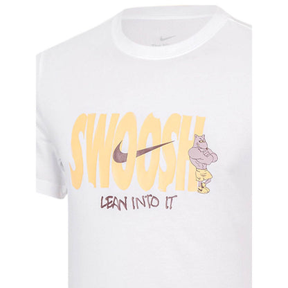 NIKE Dri-FIT Men's Training T-Shirt สีขาว (White) S (US SIZE)