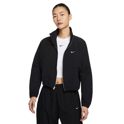 NIKE Sportswear Everything Wovens Women's Jacket สีดำ (Black) S (US  SIZE)