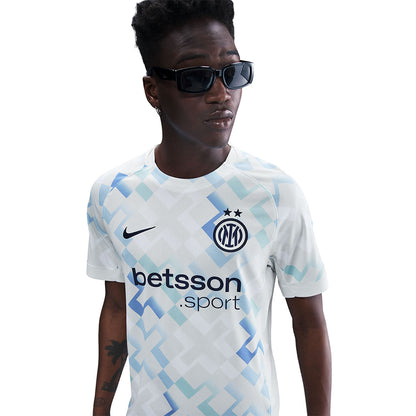 NIKE เสื้อแข่งผู้ชายทีมอินเตอร์ มิลาน ชุดเยือน เกรด Stadium ฤดูกาล 2025/26