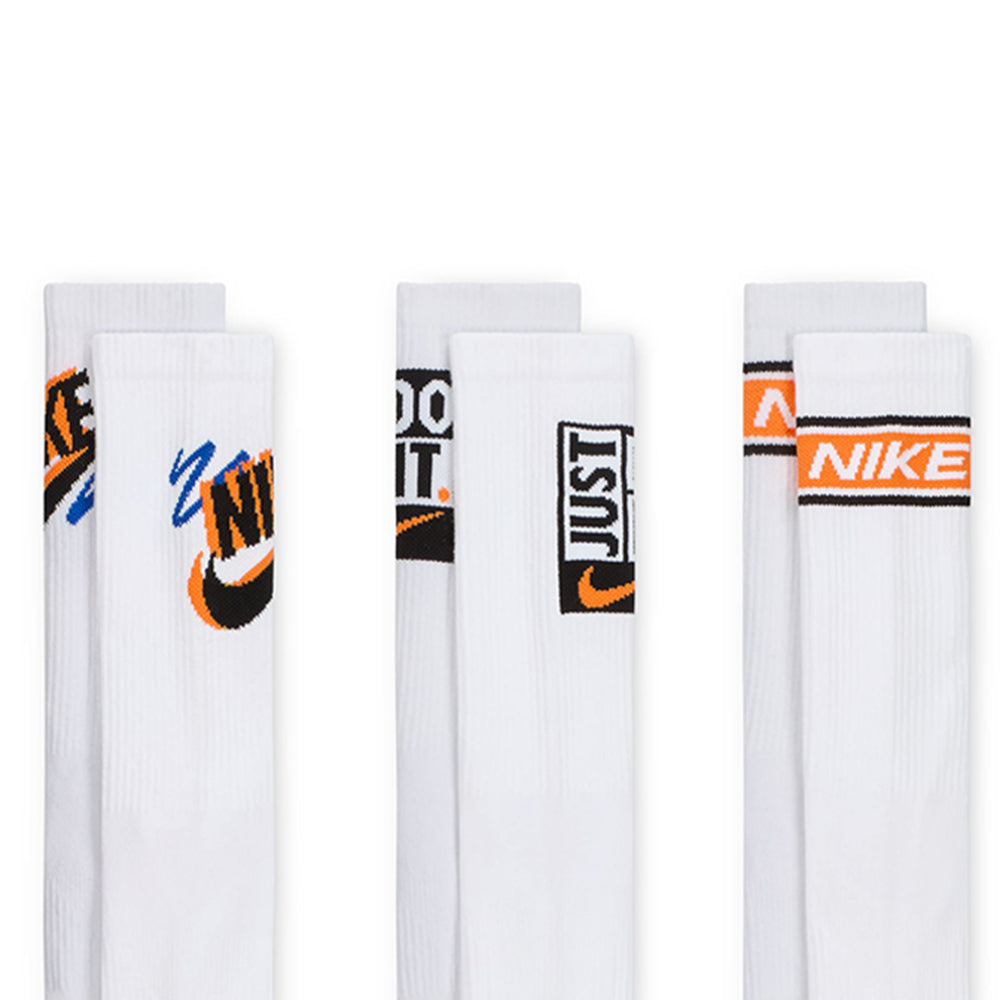 NIKE Everyday Plus Unisex Socks (3 Pairs) - Supersports Thailand Supersports Thailand