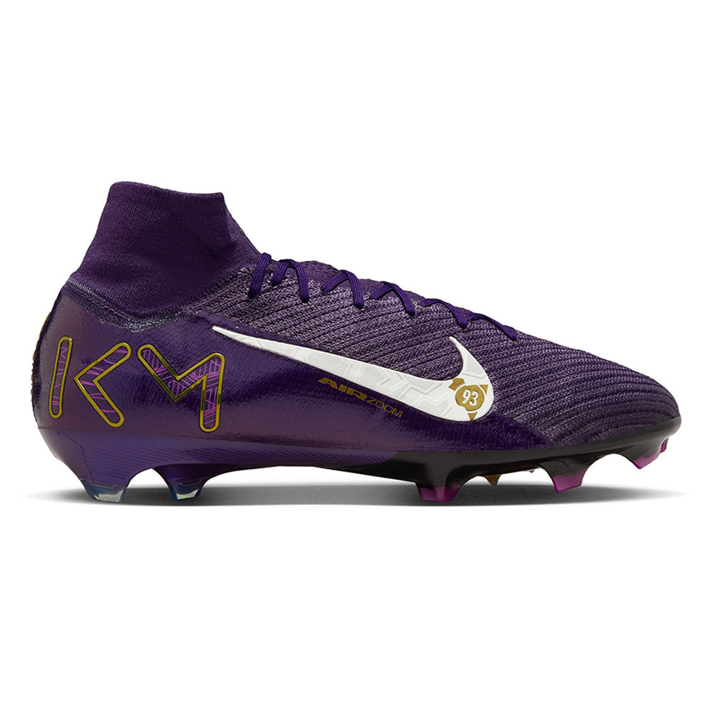 NIKE Mercurial Superfly 10 Elite 'Kylian Mbappé' FG รองเท้าฟุตบอลผู้ชาย