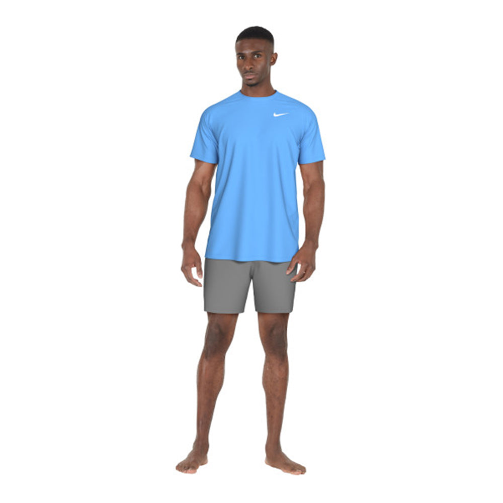 NIKE Essential Short Sleeve Hydroguard เสื้อว่ายน้ำผู้ชาย