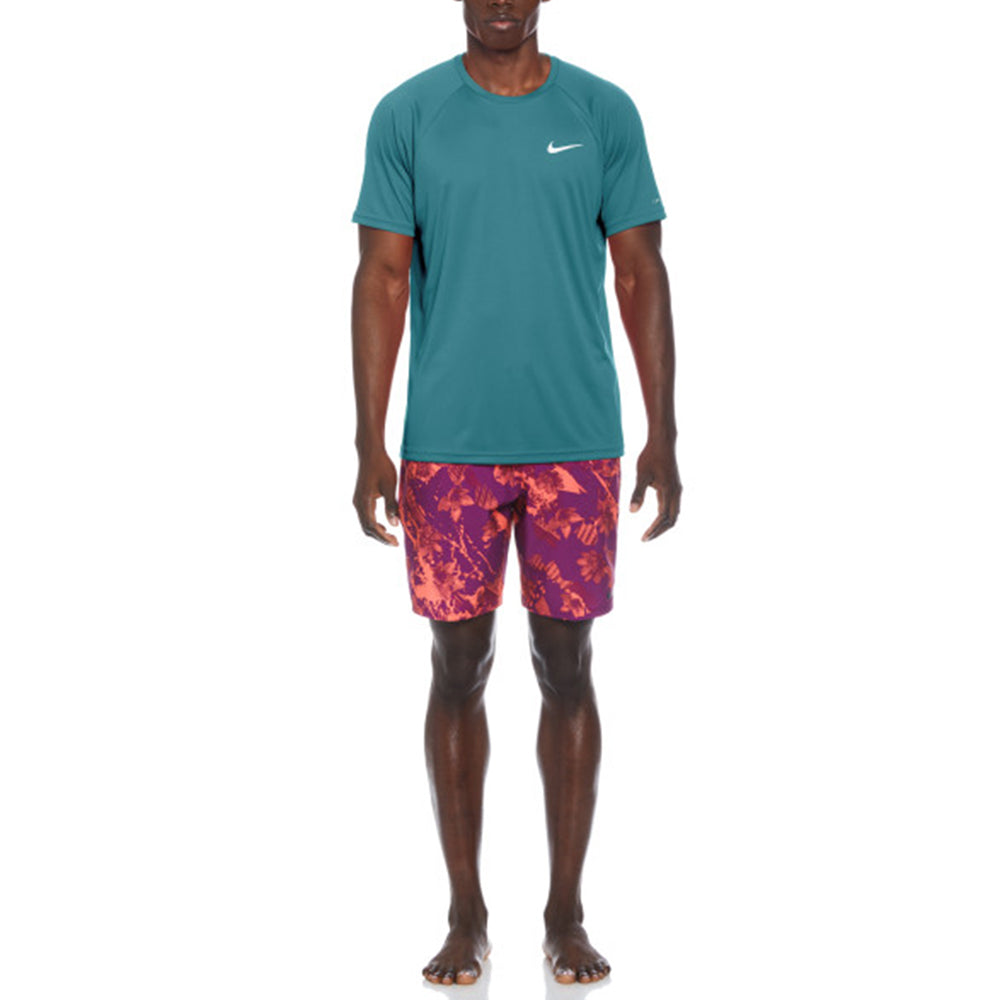 NIKE Essential Short Sleeve Hydroguard เสื้อว่ายน้ำผู้ชาย