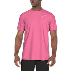 NIKE Essential Short Sleeve Hydroguard เสื้อว่ายน้ำผู้ชาย