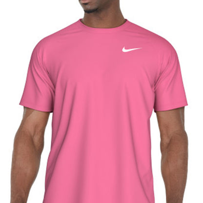 NIKE Essential Short Sleeve Hydroguard เสื้อว่ายน้ำผู้ชาย