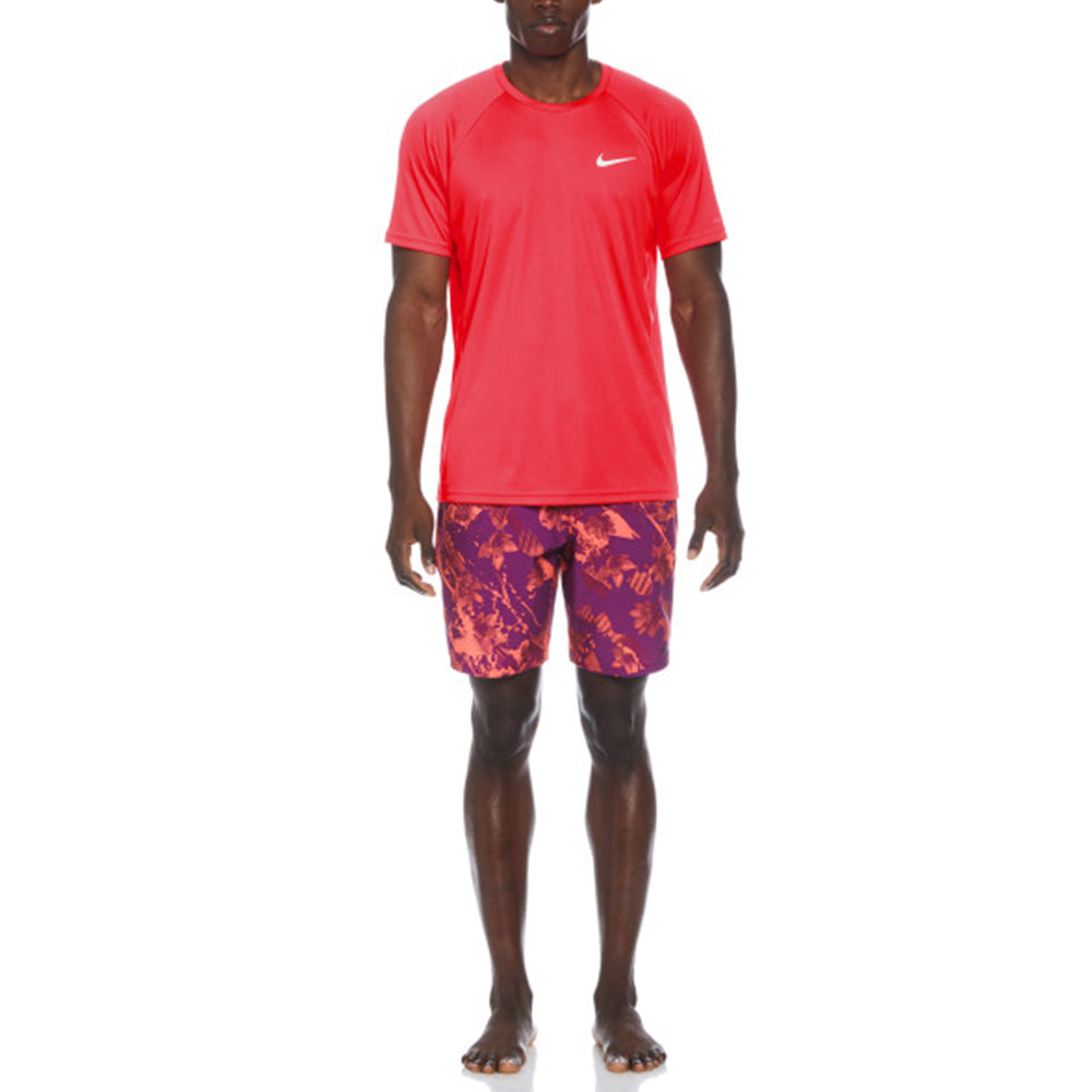 NIKE Essential Short Sleeve Hydroguard เสื้อว่ายน้ำผู้ชาย
