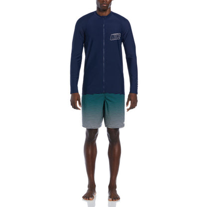 NIKE Essential Long-Sleeve Full-Zip Men's Rashguard