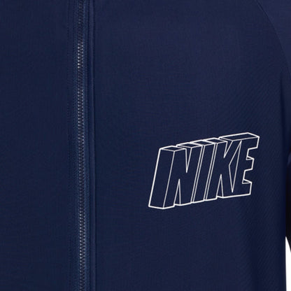 NIKE Essential Long-Sleeve Full-Zip Men's Rashguard