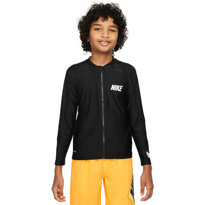 NIKE 3-D Swoosh Long-Sleeve Boys Rashguard