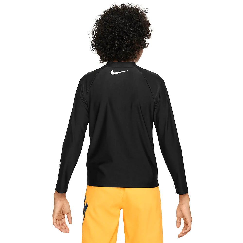 NIKE 3-D Swoosh Long-Sleeve Boys Rashguard