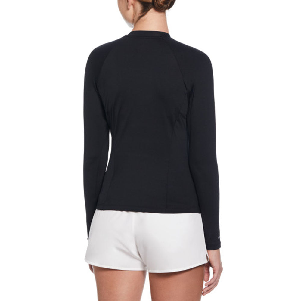 NIKE Essential Long-Sleeve Zip เสื้อรัชการ์ดผู้หญิง