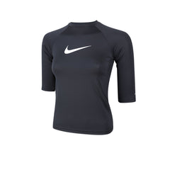 NIKE Short-Sleeve Hydroguard เสื้อรัชการ์ดเด็กผู้หญิง