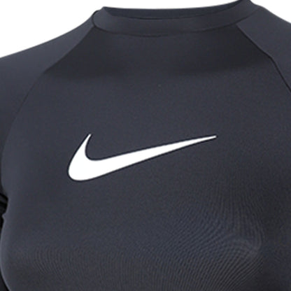 NIKE Short-Sleeve Hydroguard เสื้อรัชการ์ดเด็กผู้หญิง